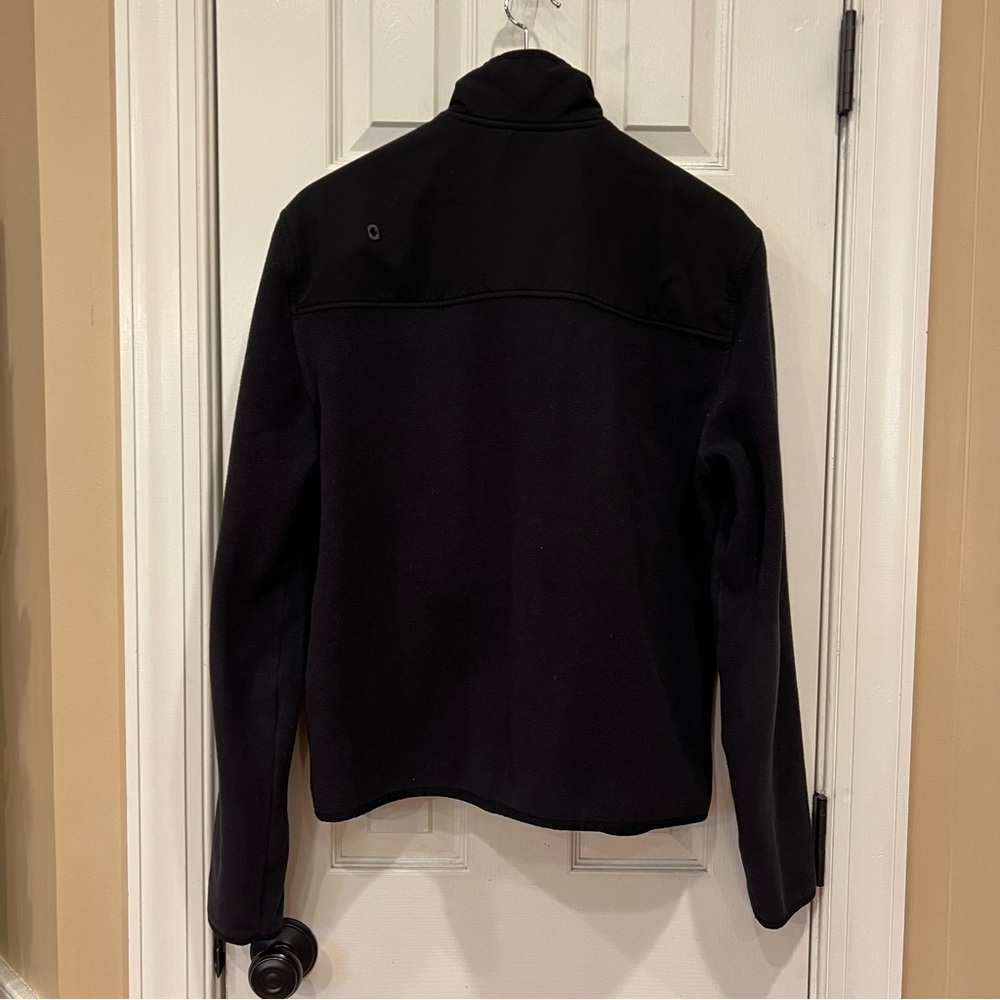 Figs On Shift Fleece Jacket Black Men’s Medium Full Zip - Picture 4 of 6